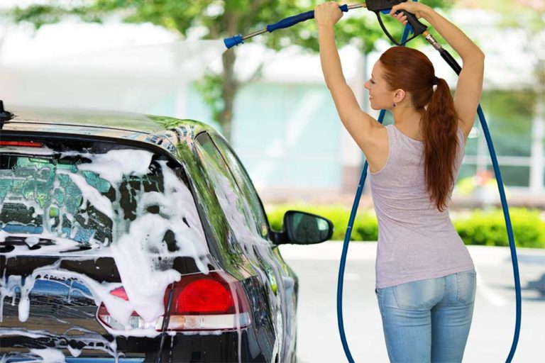 car washing