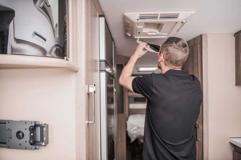 Repairing-RV-Air-Conditioner